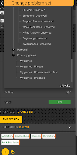 Chess tempo - Train chess tact